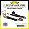 Tie 4 Safe 2 x 10' Combo Ratchet & Axle Strap, WLL- 3,333 lbs., PK2 RT42-10-PK-2 - alternate 3